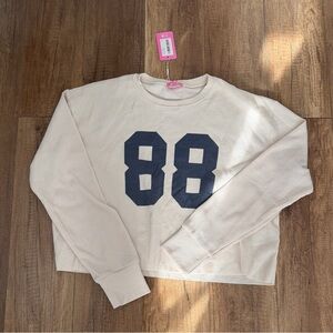 Edikted 80 Waffle Long Sleeve T Shirt NEW WITH TAGS